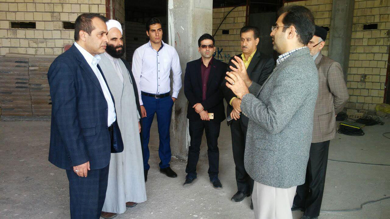 بازدید سرپرست دانشگاه علوم پزشکی کاشان از پروژه بیمارستان ثامن الحجج (ع)